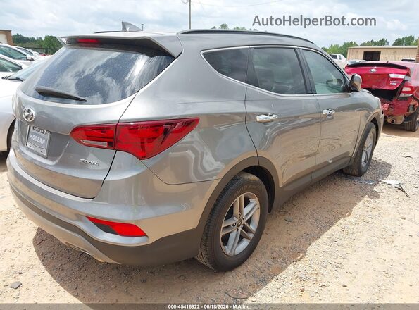 5NMZU3LB2HH017372 2017 HYUNDAI SANTA FE SPORT Gray Задня права чверть