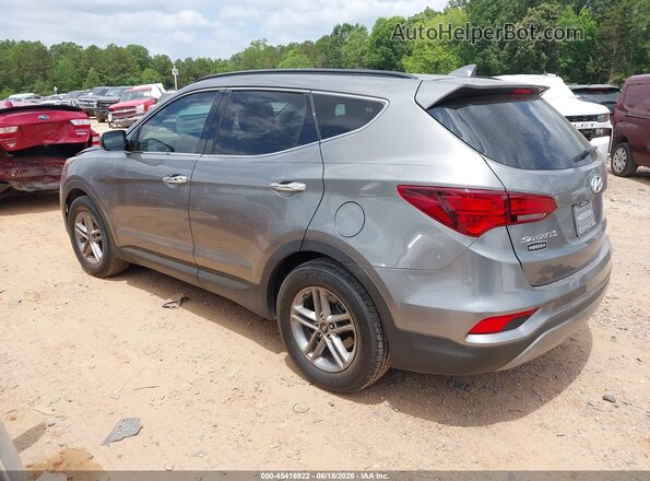 5NMZU3LB2HH017372 2017 HYUNDAI SANTA FE SPORT Gray Задня ліва чверть