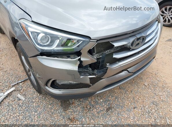 5NMZU3LB2HH017372 2017 HYUNDAI SANTA FE SPORT Gray Вид спереду
