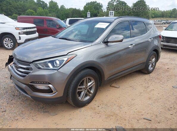 5NMZU3LB2HH017372 2017 HYUNDAI SANTA FE SPORT Gray Передня ліва чверть
