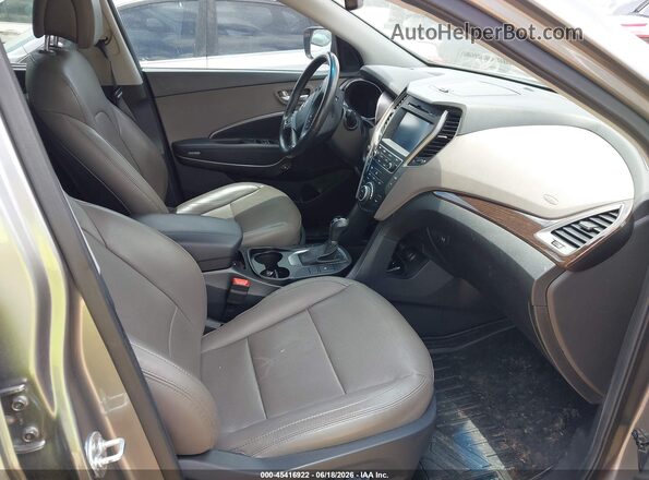 5NMZU3LB2HH017372 2017 HYUNDAI SANTA FE SPORT Gray Вид салону спереду