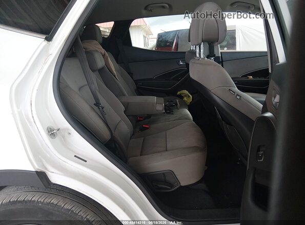 5NMZU3LB2JH060079 2018 HYUNDAI SANTA FE SPORT White Вид наклейки з VIN-кодом
