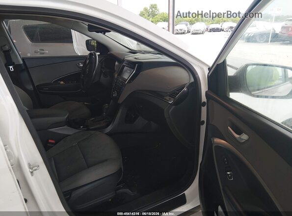 5NMZU3LB2JH060079 2018 HYUNDAI SANTA FE SPORT White Вид салону спереду