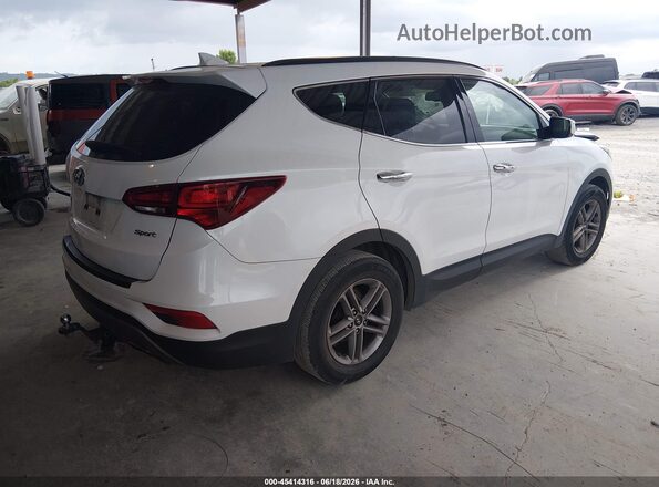 5NMZU3LB2JH060079 2018 HYUNDAI SANTA FE SPORT White Задня права чверть