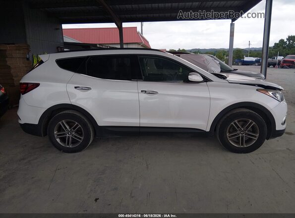 5NMZU3LB2JH060079 2018 HYUNDAI SANTA FE SPORT White Вид задньої частини салону