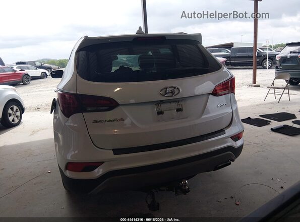 5NMZU3LB2JH060079 2018 HYUNDAI SANTA FE SPORT White 