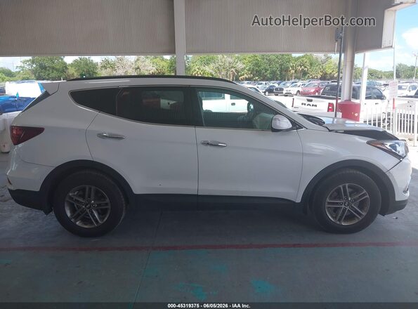 5NMZU3LB2JH095317 2018 HYUNDAI SANTA FE SPORT White Rear interior view