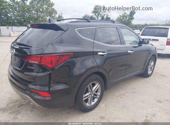 5NMZU3LB3HH031393 2017 HYUNDAI SANTA FE SPORT Black Trasero derecho