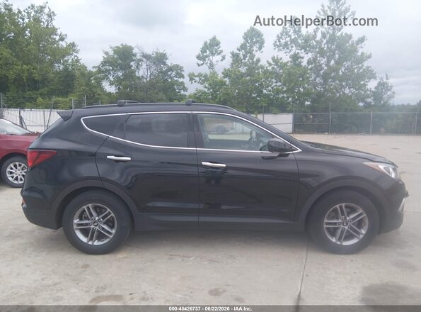 5NMZU3LB3HH031393 2017 HYUNDAI SANTA FE SPORT Black Vista interior trasera