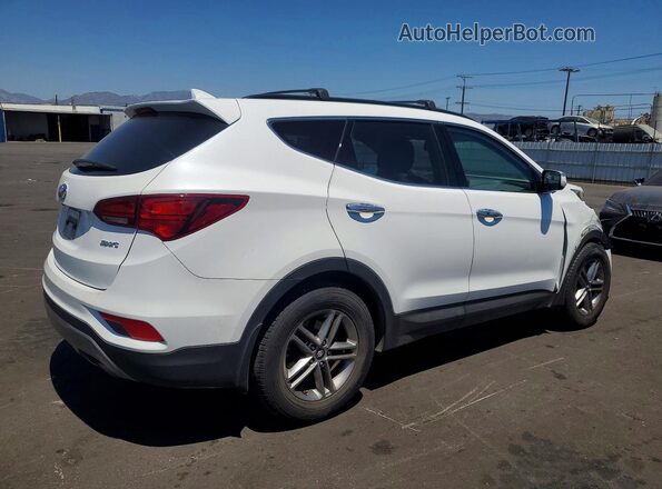 5NMZU3LB3JH052816 2018 HYUNDAI SANTA White Trasero derecho