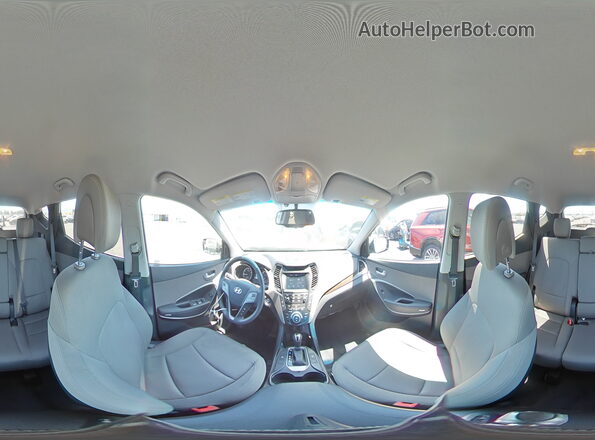 5NMZU3LB3JH052816 2018 HYUNDAI SANTA White Vista interior de 360 grados