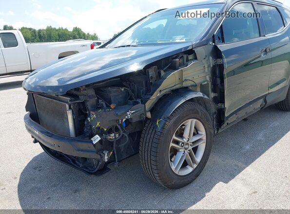 5NMZU3LB5HH013512 2017 HYUNDAI SANTA FE SPORT Черный Вид спереди
