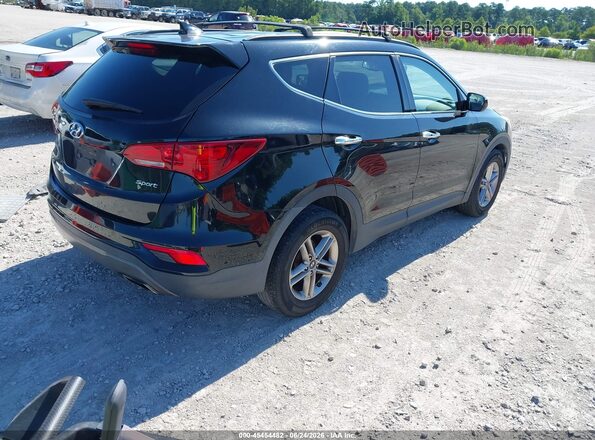 5NMZU3LB5JH064031 2018 HYUNDAI SANTA FE SPORT Black უკანა მარჯვენა