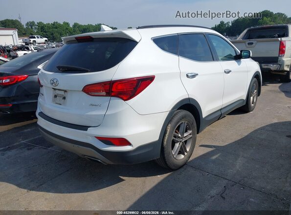 5NMZU3LB6HH019285 2017 HYUNDAI SANTA FE SPORT White 