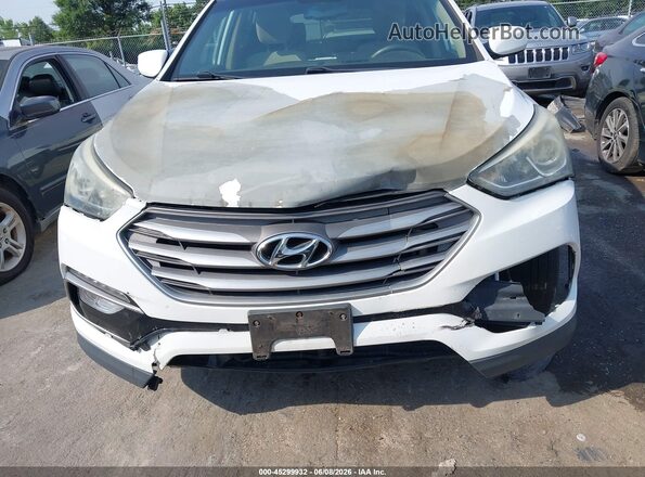 5NMZU3LB6HH019285 2017 HYUNDAI SANTA FE SPORT White 