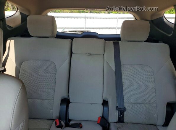 5NMZU3LB6HH025863 2017 HYUNDAI SANTA Gray Հետևի նստատեղերի տեսք
