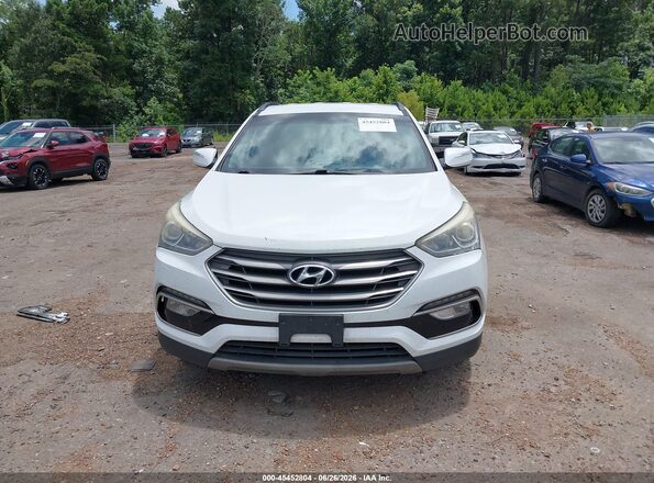 5NMZU3LB6HH036703 2017 HYUNDAI SANTA FE SPORT Белый Вид щитка приборов