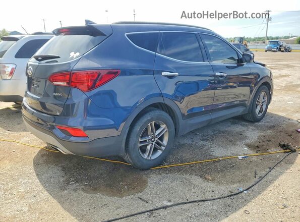 5NMZU3LB6JH094378 2018 HYUNDAI SANTA Угольный Задняя правая четверть
