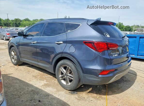 5NMZU3LB6JH094378 2018 HYUNDAI SANTA Угольный Задняя левая четверть