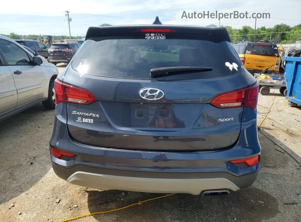 5NMZU3LB6JH094378 2018 HYUNDAI SANTA Угольный Вид сзади