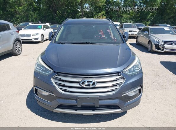 5NMZU3LB7HH025712 2017 HYUNDAI SANTA FE SPORT Blue 