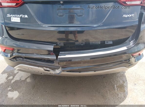 5NMZU3LB8HH005159 2017 HYUNDAI SANTA FE SPORT Black წინა ხედი