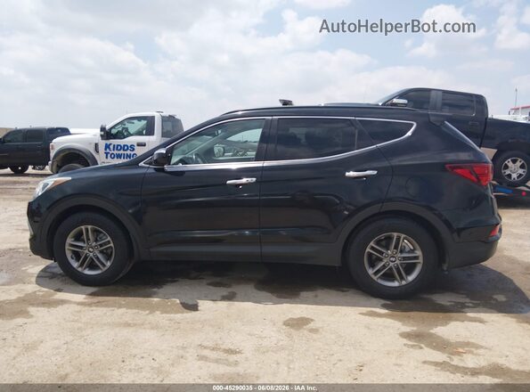 5NMZU3LB8HH005159 2017 HYUNDAI SANTA FE SPORT Black სალონის 360-გრადუსიანი ხედი