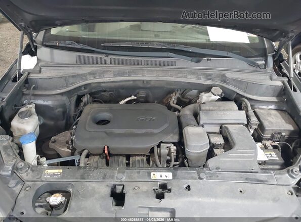 5NMZU3LB8HH048576 2017 HYUNDAI SANTA FE SPORT Black Rear view