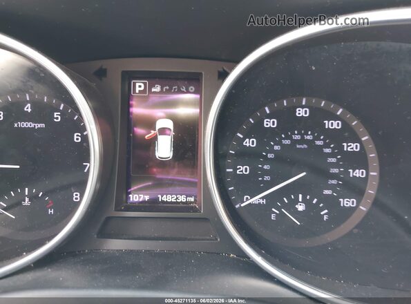 5NMZU3LB8JH103405 2018 HYUNDAI SANTA FE SPORT White Հետևի նստատեղերի տեսք