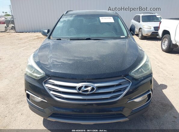 5NMZU3LB9HH010144 2017 HYUNDAI SANTA FE SPORT Black 