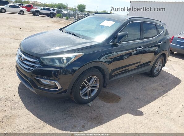 5NMZU3LB9HH010144 2017 HYUNDAI SANTA FE SPORT Black 