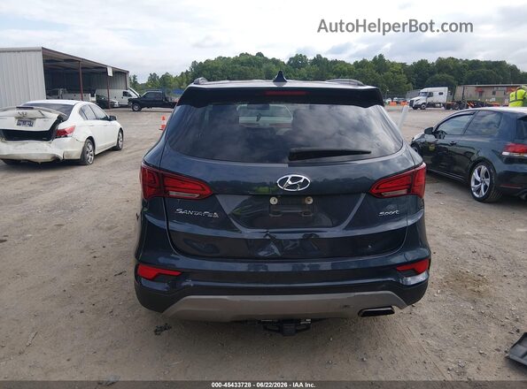 5NMZU3LB9HH015957 2017 HYUNDAI SANTA FE SPORT Dark Blue 