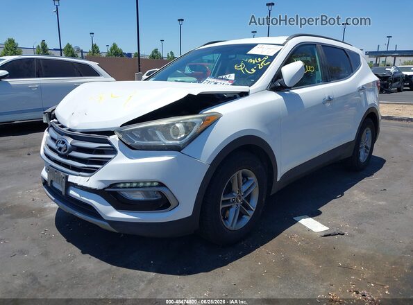 5NMZU3LB9HH034153 2017 HYUNDAI SANTA FE SPORT White Front left