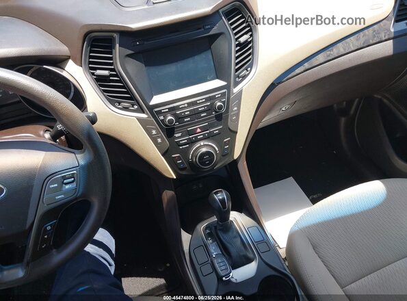 5NMZU3LB9HH034153 2017 HYUNDAI SANTA FE SPORT White Dashboard view
