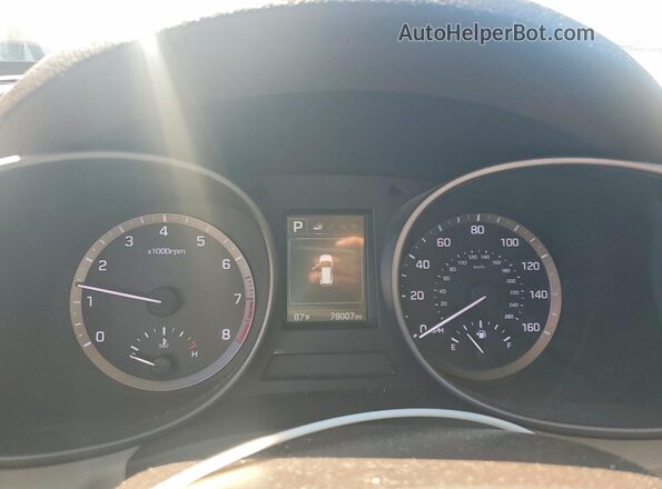 5NMZU3LB9JH089403 2018 HYUNDAI SANTA Gray Vista del cuadro de instrumentos