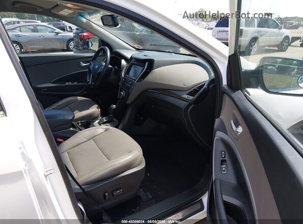 5NMZUDLB0HH002262 2017 HYUNDAI SANTA FE SPORT White Սալոնի դիմացի տեսք