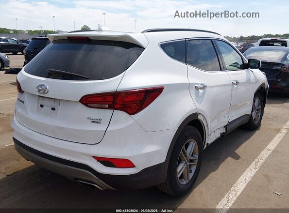 5NMZUDLB0HH002262 2017 HYUNDAI SANTA FE SPORT White Հետևի աջ