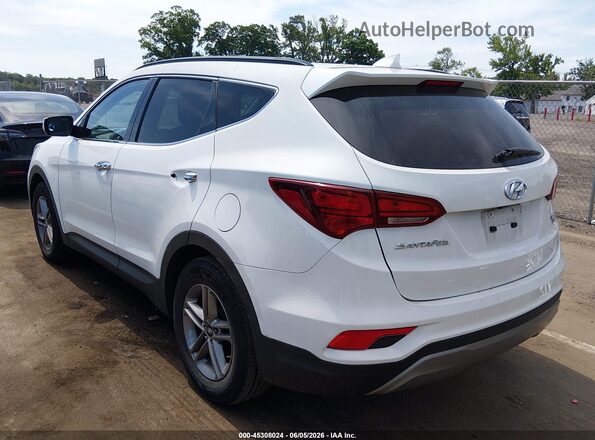 5NMZUDLB0HH002262 2017 HYUNDAI SANTA FE SPORT White Հետևի ձախ
