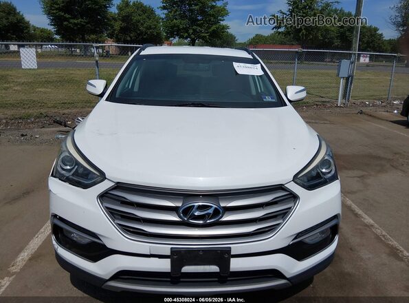 5NMZUDLB0HH002262 2017 HYUNDAI SANTA FE SPORT White Սարքավորումների վահանակի տեսք