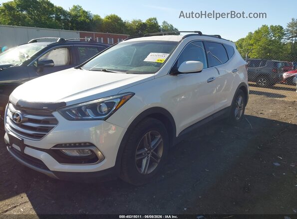 5NMZUDLB0HH032054 2017 HYUNDAI SANTA FE SPORT White Przód lewy