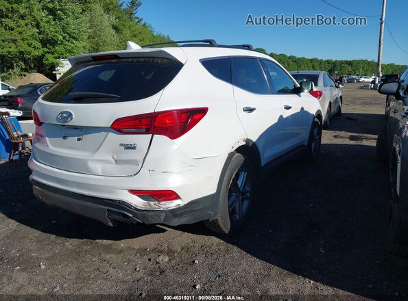 5NMZUDLB0HH032054 2017 HYUNDAI SANTA FE SPORT White Tył prawy