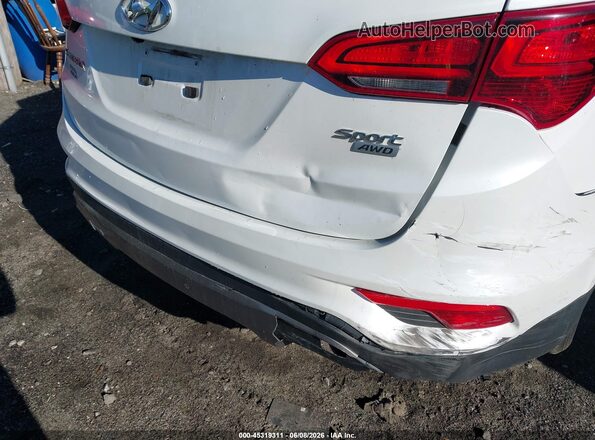 5NMZUDLB0HH032054 2017 HYUNDAI SANTA FE SPORT White Widok z przodu