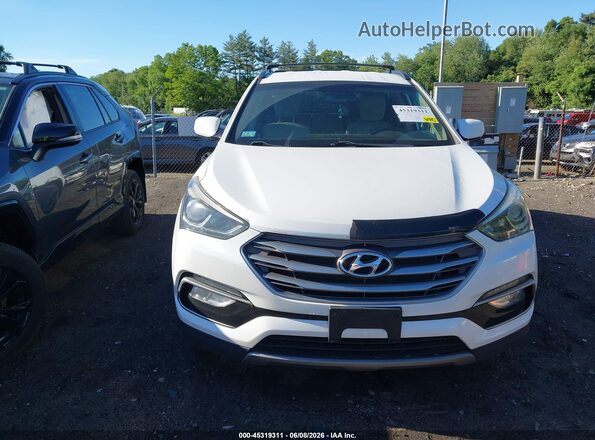 5NMZUDLB0HH032054 2017 HYUNDAI SANTA FE SPORT White Widok zestawu wskaźników