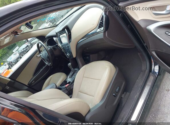 5NMZUDLB1HH050448 2017 HYUNDAI SANTA FE SPORT Black Սալոնի դիմացի տեսք