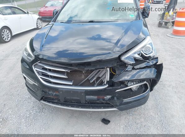 5NMZUDLB1HH050448 2017 HYUNDAI SANTA FE SPORT Black Դիմացի տեսք