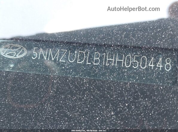 5NMZUDLB1HH050448 2017 HYUNDAI SANTA FE SPORT Black Շարժիչի բաժամունքի տեսք