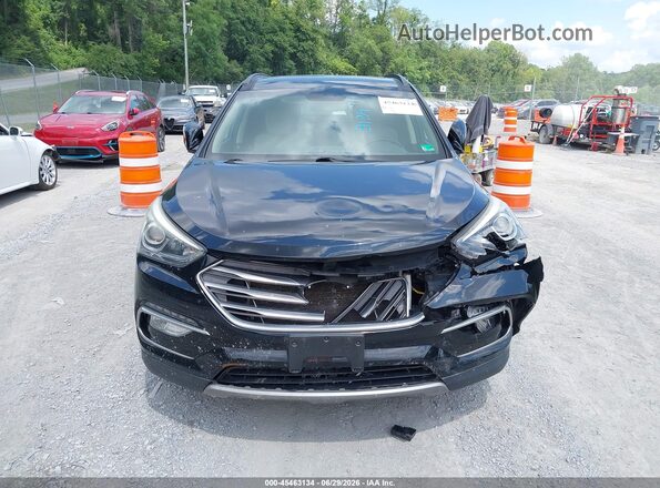 5NMZUDLB1HH050448 2017 HYUNDAI SANTA FE SPORT Black Սարքավորումների վահանակի տեսք