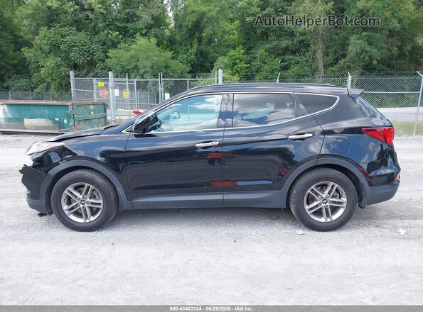 5NMZUDLB1HH050448 2017 HYUNDAI SANTA FE SPORT Black Սալոնի 360 աստիճան տեսք