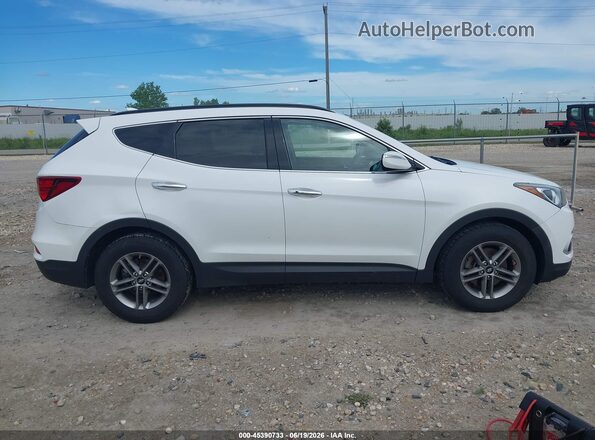 5NMZUDLB1JH098201 2018 HYUNDAI SANTA FE SPORT White Vista interior trasera