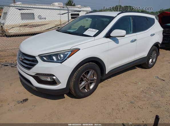 5NMZUDLB2HH019273 2017 HYUNDAI SANTA FE SPORT Белый Передняя левая четверть